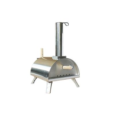 China Portable Pizza Oven Outdoor Wood Fired Pizza Oven With Insulation Ceramic Cotton Mini Compact High Yield Pellet for sale