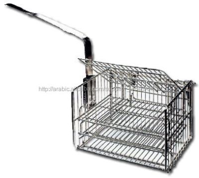 China Viable Stainless Steel Henny Penny Chicken Fryer Basket Food Grade 4 Layers for sale