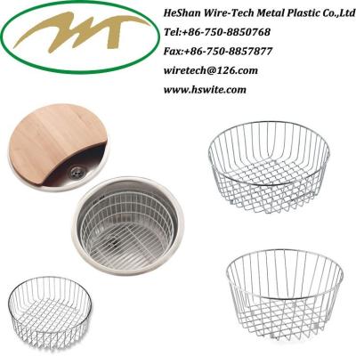 China Sustainable Round Sink Basket Custom for sale