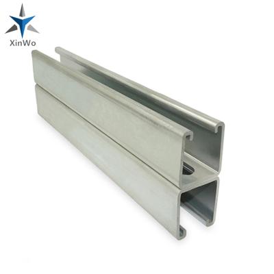 China Construction Hot Dip Galvanized Double Channel Steel Beam for sale