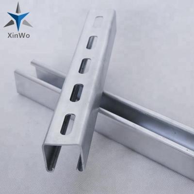 China Unistrut construction c channel with standard size for sale