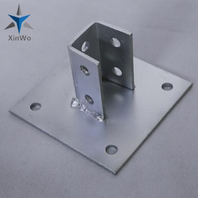 China Build Area Hot Selling Unistrute Channel Base Plate For Welding for sale