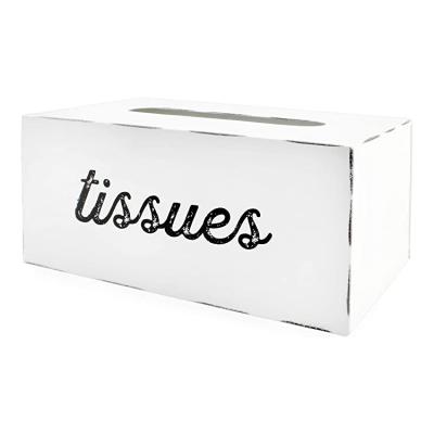 China Handmade High Quality Custom Luxury Rectangle Tissue Paper Box Logo Paper Boxes for sale