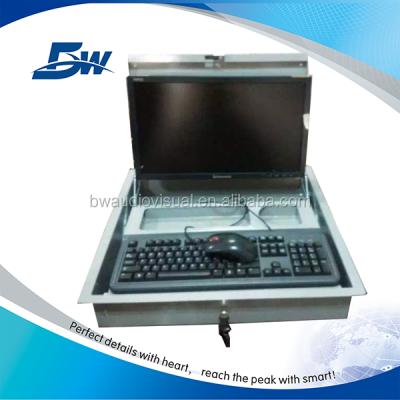 China Flip Up Lift BW-MLF19 Hot Sale Motorized LCD Single Shot Lift Up LCD Monitor Lift for sale