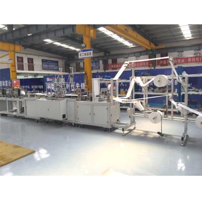 China Hotels N95 / KN95 Mask Making Machine Full Automatic Production Line Manufacturer for sale