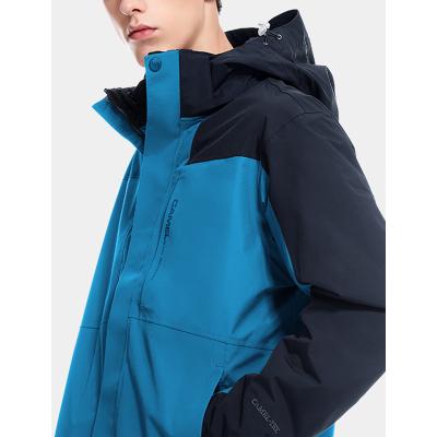 China Waterproof Outdoor Sportswear Polyester Waterproof And Wind Proof 3 In 1 Jacket Men for sale