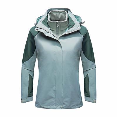 China Viable Hot Sale Outdoor Jacket Unisex Spliced ​​Detachable Thick Warm Winter Increasing Jacket for sale