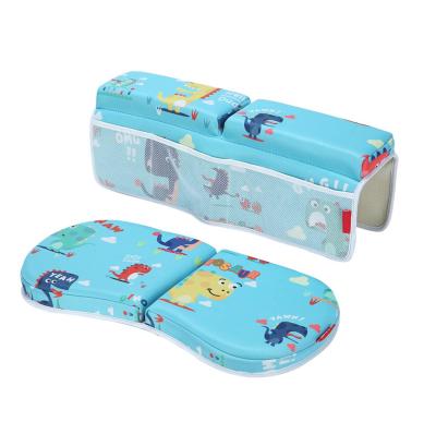 China Sustainable Baby Bath Quick Drying Padcartoon Patterns Baby Bath Kneeler And Elbow Rest for sale