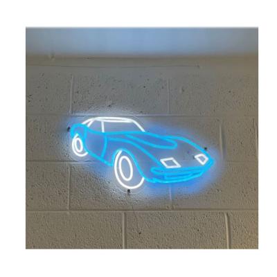 China Buildings Buildings Customized Garage Neon Signs Led Car Neon Light Led Flex Neon Car Sign For Advertising Personalized Gifts for sale