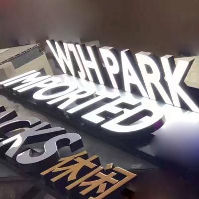 China Elegant Styles Elegant Styles Customized Led Letter Sign Indoor Outdoor 3D Acrylic Illuminated Sign Advertising Light Board Led Letter Sign for sale