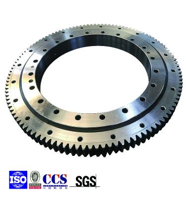 China Four Point Contact Xuzhou Jinma Rotate Slewing Bearing With External Gear Used In Canning Machinery for sale