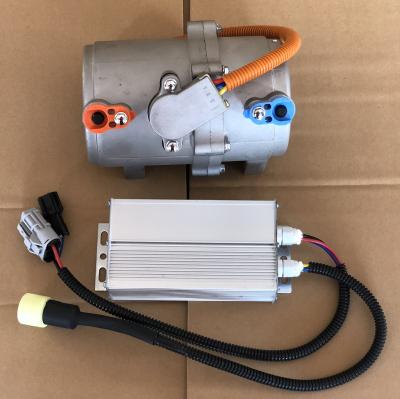 China auto air conditioner using ev hermetic horizontal scroll compressor electric car for sale