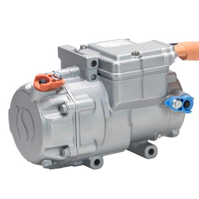 China DC 144v portable electric 34cc compressor for R404a R452a R407c fridge van truck refrigeration unit system factory manufacture 7.55/25774 for sale