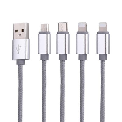 China Universal Charging All Electronic Hardware Hot Selling Product 4 In 1 Multi Cord Adapter Usb Fast Charging Charging Cable for sale