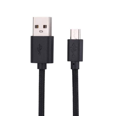 China Cell Phone Cheap Braided Data Cable Micro USB Charging Cable For Cell Phones for sale