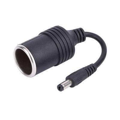 China Auto Cell Phone Car Charger Power Supply Cable DC Plug To Car Cigarette Lighter Male Plug Car Cigarette Lighter Power Cable for sale