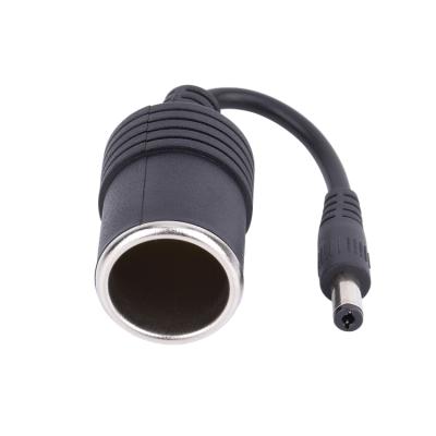 China Good Quality Mobile Phone Power Adapter Dc Jack Extension Cable Car Cigarette Lighter Plug for sale