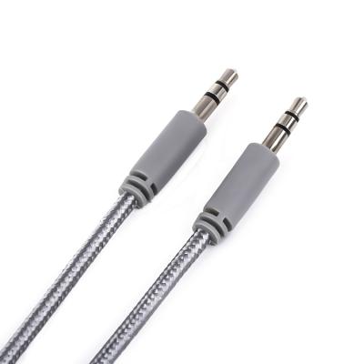 China aux cable 3.5mm 3.5mm Car Audio Jack Male To Stereo Cable for car aux. for sale