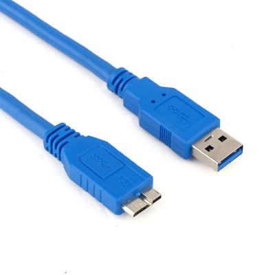 China Hard Drive Wholesale Pvc+Tinned Copper Usb 3.0 A Male To Micro B Usb 3.0 Camera Cable for sale