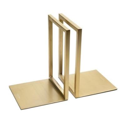 China Metal Customized Book Ends Metal Book Stand Metal Devidor Amazon Bookends for sale