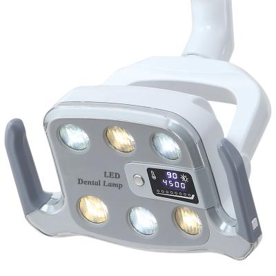 China Metal Celling Mounted Led Light 6 Bulds Led Lamp For Dental Chair Wall Mounted Operating Light for sale