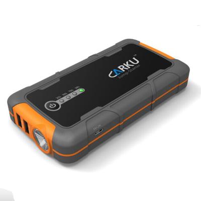 China CARKU Emergency Charge 10000mAh Mini Battery Jumper Quick Starter 600a For 12V Motorcycle/Car/Suv 151*81*25mm for sale