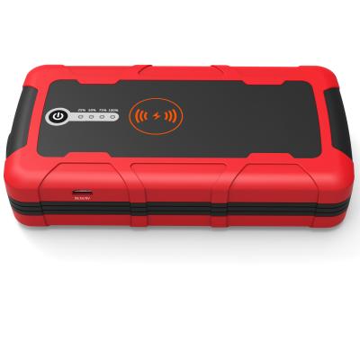 China Carku 500A Peak Current Car Temperature Controlled Jump Starter with Power Bank 10000mah 151*81*32mm for sale