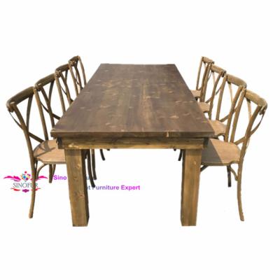 China Hot Sale Vintage Solid Wood Farmhouse Antique Table for sale