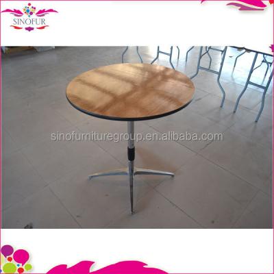 China Sinofur Modern Good Quality Round Cocktail Table for sale