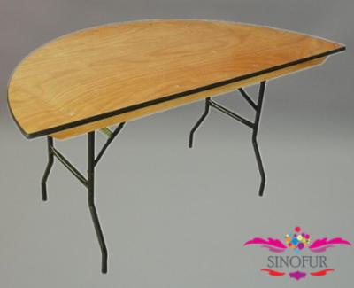 China PANEL half round dining folding banquet table for sale for sale