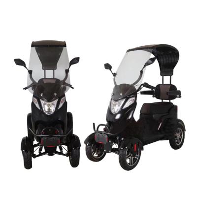 China EC, CE, EN12184 Factory Hot Sale 4 Wheel Off Road Electric Mobility Scooter For Elderly 3.00-10 for sale