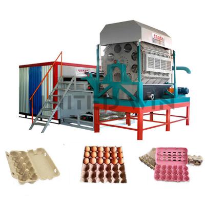 China Drum Type Egg Tray Machine Pulp Molding Egg Tray Production Line for sale