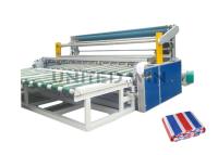 China Volledig Automatische Geteerd zeildoekstof die Makend Machinegeteerd zeildoek het Eindigen Machines vouwen Te koop