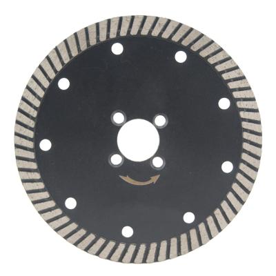 China Much More Efficiency And Durable 115mm Super Thin Black Diamond Circular Saw Blade For Cutting Thin Quartz Tiles for sale