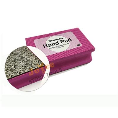 China Grinding Polishing Diamond Hand Plated Polish Pad for Edge Stone and Glass Polish for sale