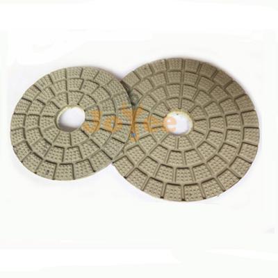 China 3inch 80MM Wool Buff Fine Finish Polishing Polishing Pads for sale