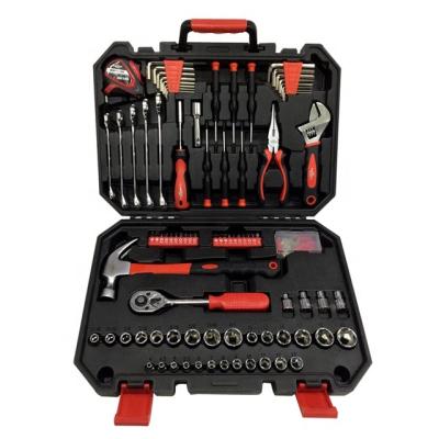 China 2021 New Professional Machine Maintenance Repair 128pcs Tool Kit For Home And Car With Plastic Box for sale