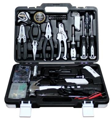 China Multifunctional 84pcs Repair Tool Kit Home Tool Kit Electricians Tool Kit with Storage Box for sale