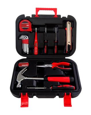 China 15pcs Household Tool Kit Repair Kit Portable Hand Household Tool Kit For Car Tool Kits for sale