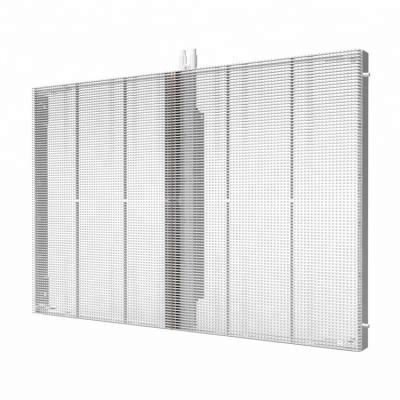 China High Flexible Transparent p3.9 p5.2 p7.8 p10 p20 LED Mesh Curtain Transparent Glass Led Video Display Soft Soft Screen Display For Window for sale