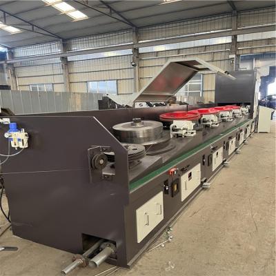 China Hotels Automatic High Speed ​​Carbon Stretching Steel Wire Straight Line Wire Drawing Machine for sale