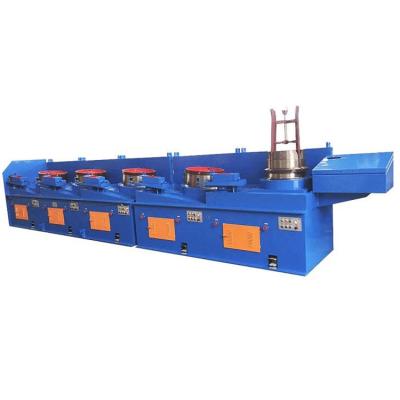 China Cheap Factory Straight Line Pulley Wire Drawing Machine Low Noise Iron Wet Wire Drawing Machine 12mm for sale