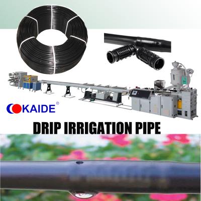 China Inline Drip Irrigation Pipe Machine 20m/min for sale