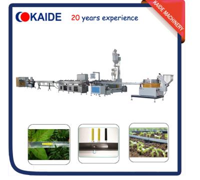 China Plastic Pipe Extrusion Line for Flat Drip Irrigation Tape 180m/min KAIDE factory for sale