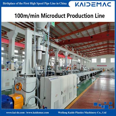 China Telecom Microduct Extrusion Line Speed 120m/min 7-16mm /Microduct Extrusion Machine/Extruder Machine for sale