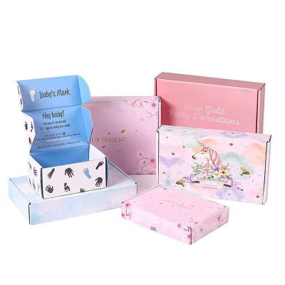 China Materials Size Recycled Custom Paper Box Recycled Fashion Gift Package Custom Paper Box For Clothing for sale