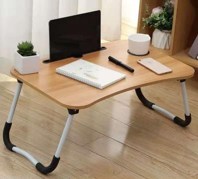 China Portable Folding Table Foldable Laptop Bed Desk Laptop Computer Table Study Table Detachable Stand for sale