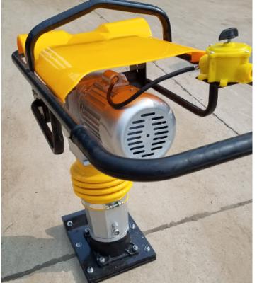 China Construction worksÂ   hot sale electric motor soil grooming rammer machine high quality handheld construction for sale