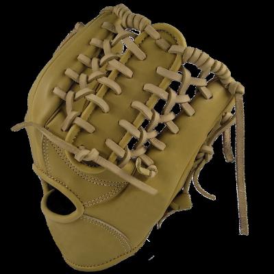 China Cowhide Leather Baseball Practical Training Catcher Sports Left Hand Glove Refined Custom for sale