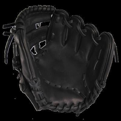 China Custom leather logo kip embroidery catcher youth baseball training gloves glove refined custom for sale